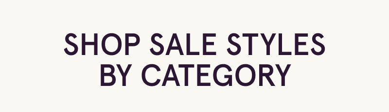 Shop sale styles by category