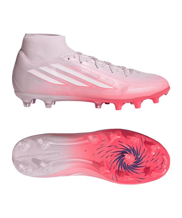 adidas F50 Sparkfusion League Mid Cut FG/AG Chaos vs Control Damen Rosa