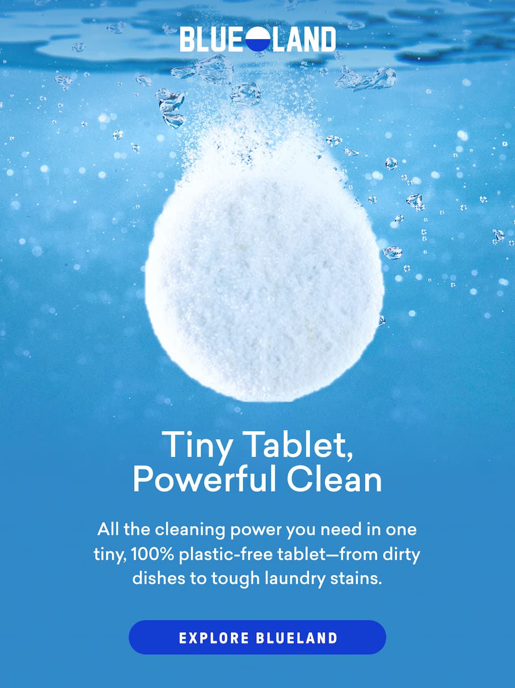 Tiny Tablet, Big Clean