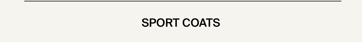 Sport Coats