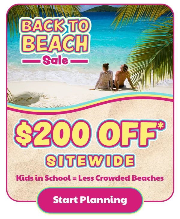$200 Off* Sitewide Kids in School=Less Crowded Beaches