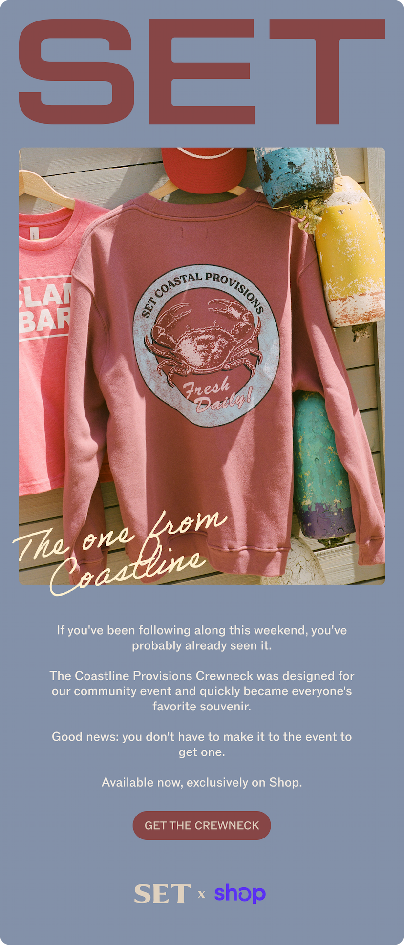 GET THE CREWNECK