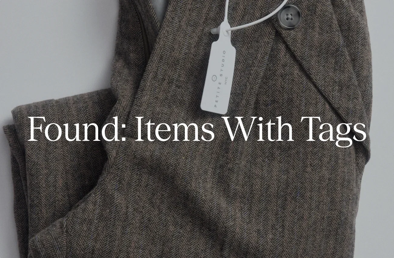 Thrift finds with tags - shop like-new styles with original tags attached