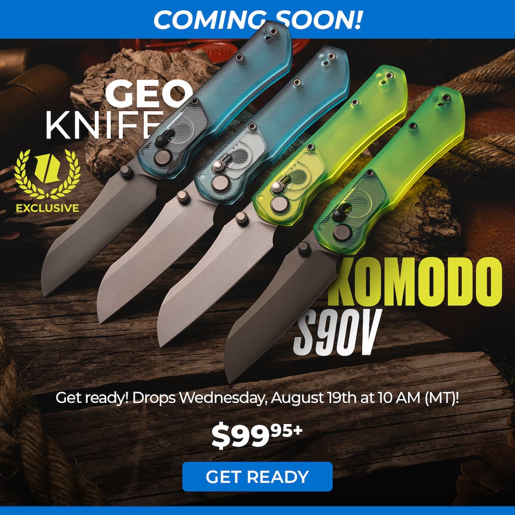 Coming Soon: GEO Knife Komodo