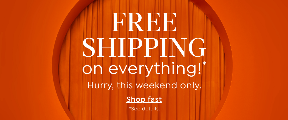 Free Shipping Sitewide