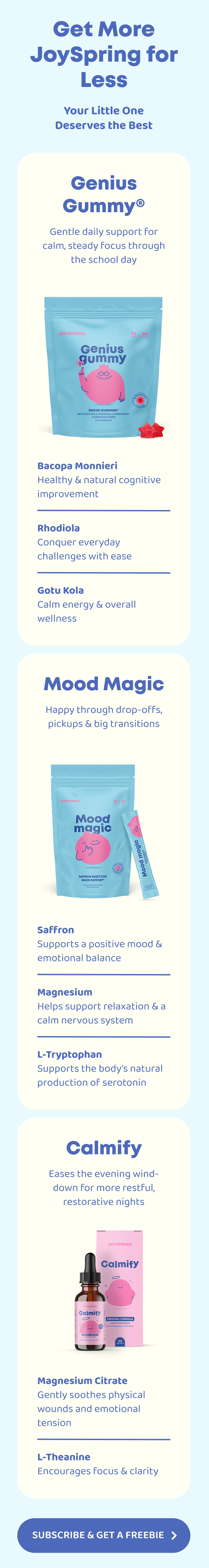  Get More JoySpring for Less