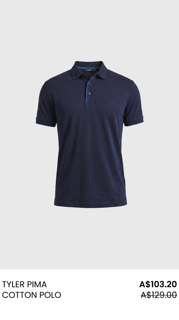 Tyler Pima Cotton Polo