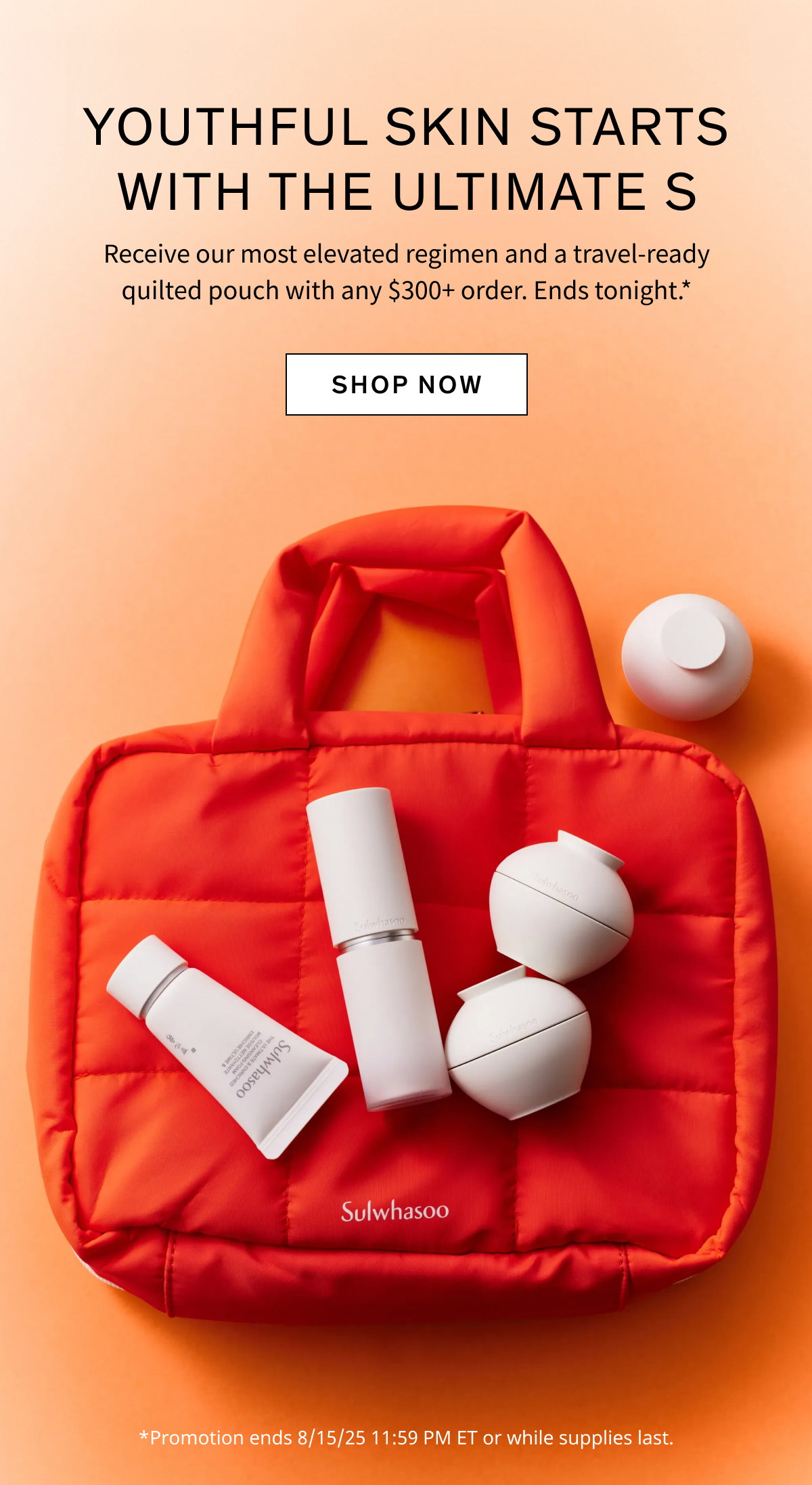 The Ultimate S with $300+ Orders.