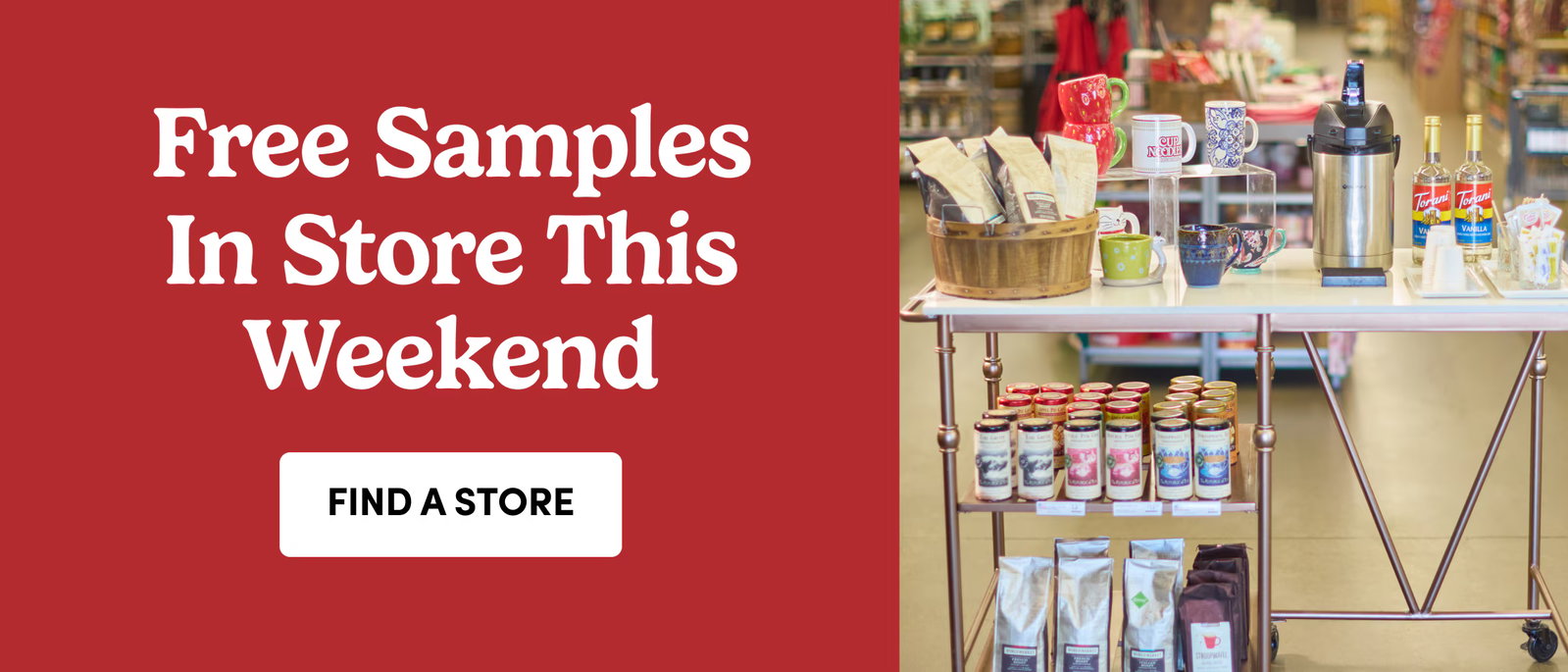 Free Samples In Store This Weekend | FIND A STORE