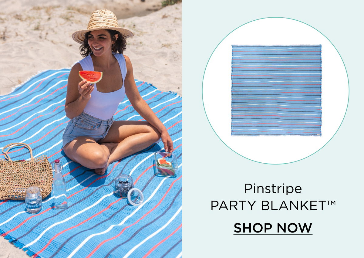 Pinstripe PARTY BLANKET™ [[SHOP NOW]]