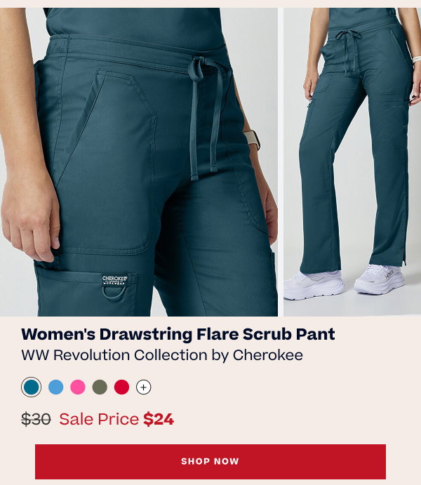 SHOP THE DRAWSTRING FLARE PANT