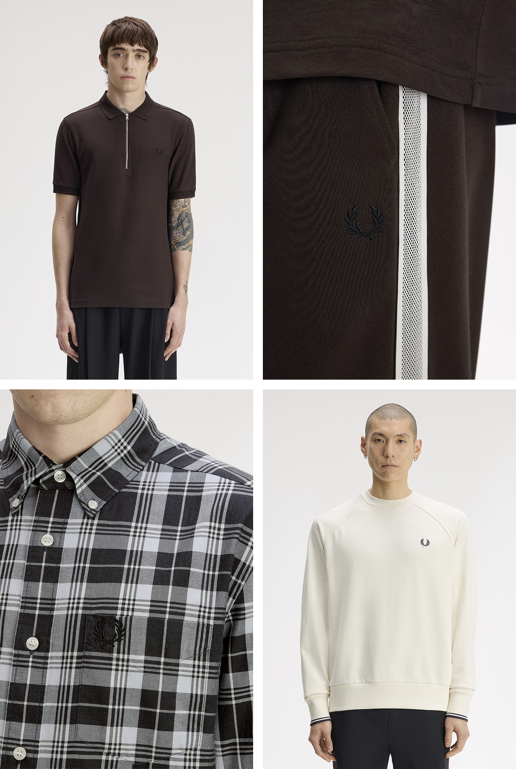 A selection of Fred Perry New Releases