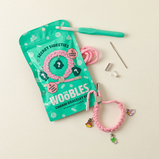 Surprise Blind Bag Crochet Charm Bracelet Kit