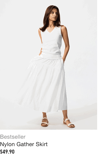 product5women0nylon0gather0skirt