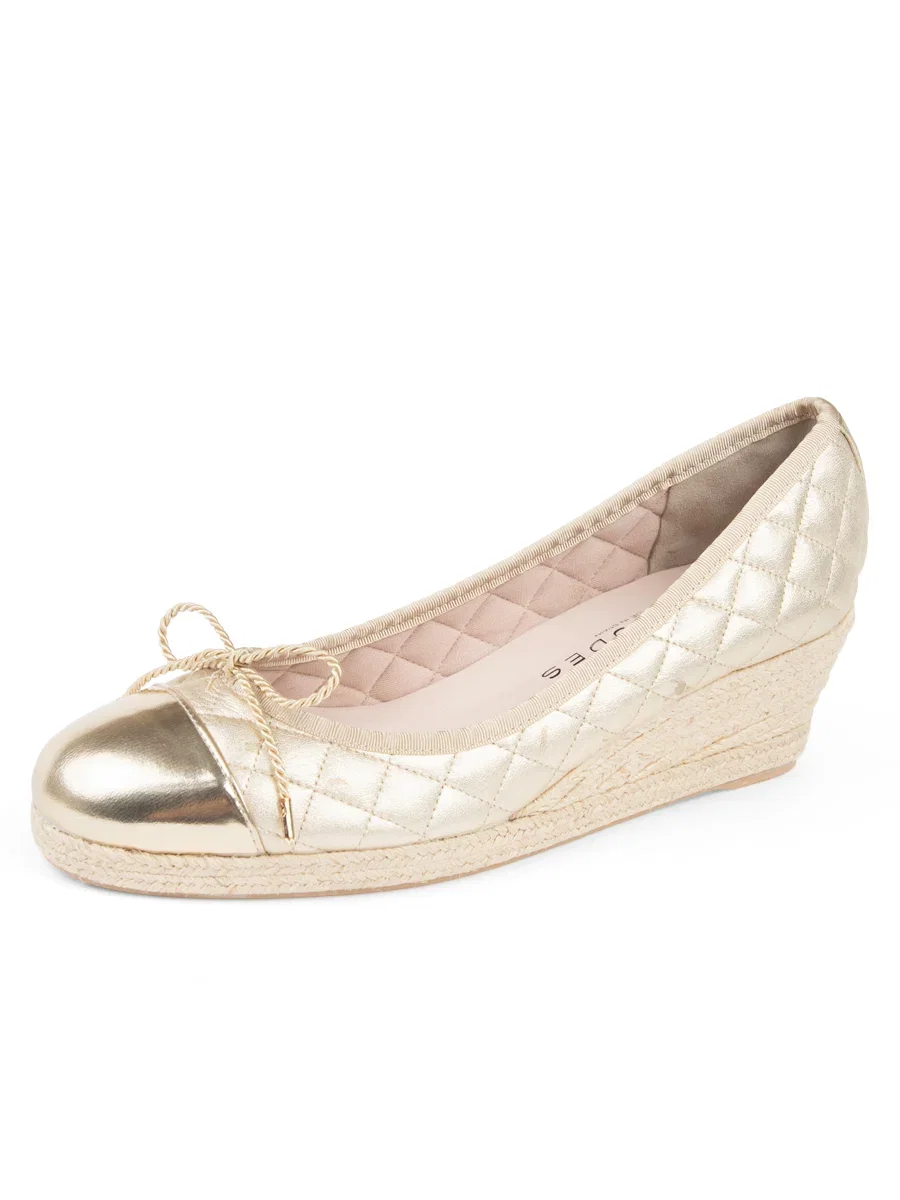 Image of Just Quilted Wedge Espadrille