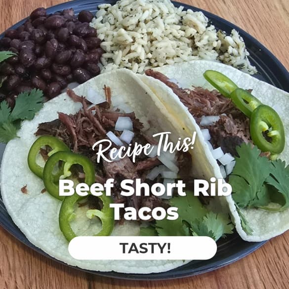 Trevor Schultz, Short Rib Tacos