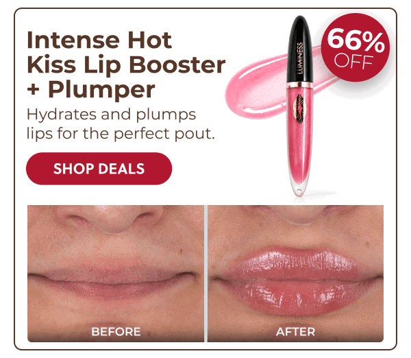 Intense Hot Lip Booster + Plumper: Plumps and hydrates lips for the perfect pout.