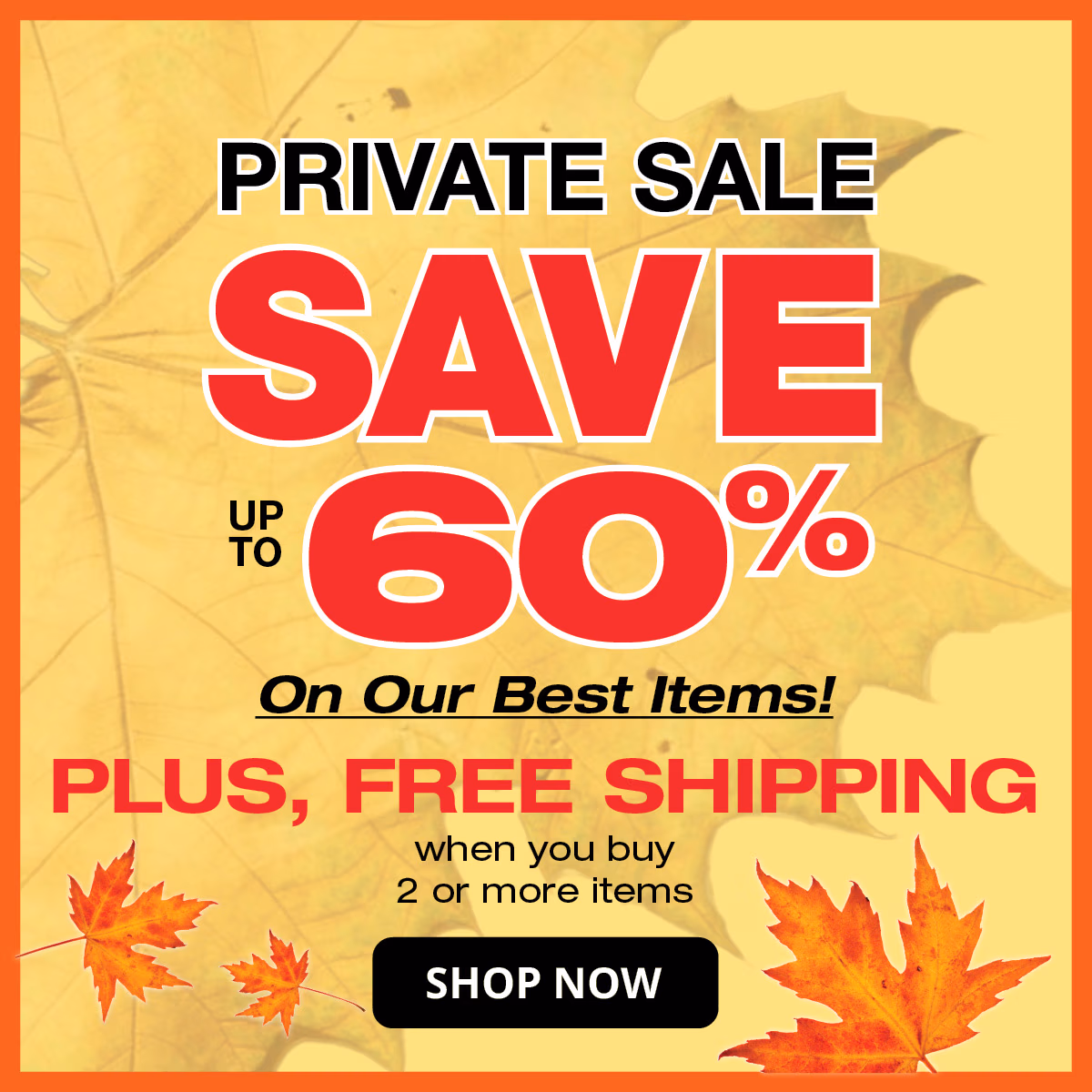 Shop Private Sale