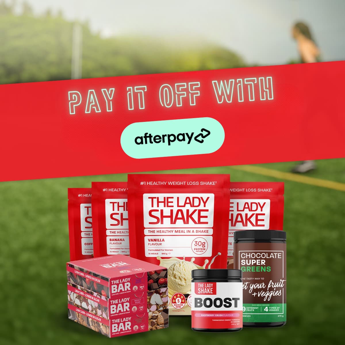 Pay it off with afterpay