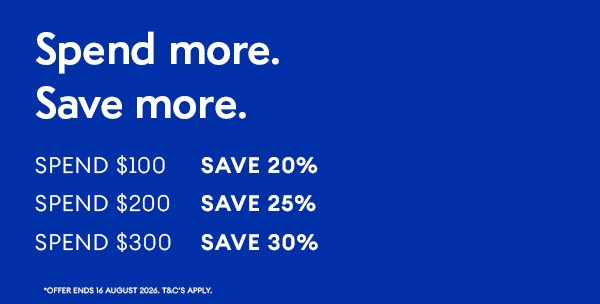 SPEND AND SAVE | INCLUDES FULL PRICED STYLES