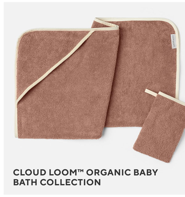 Cloud Loom Organic Baby Bath Collection
