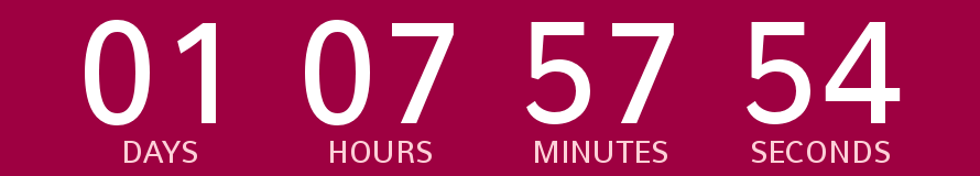 Flash sale countdown