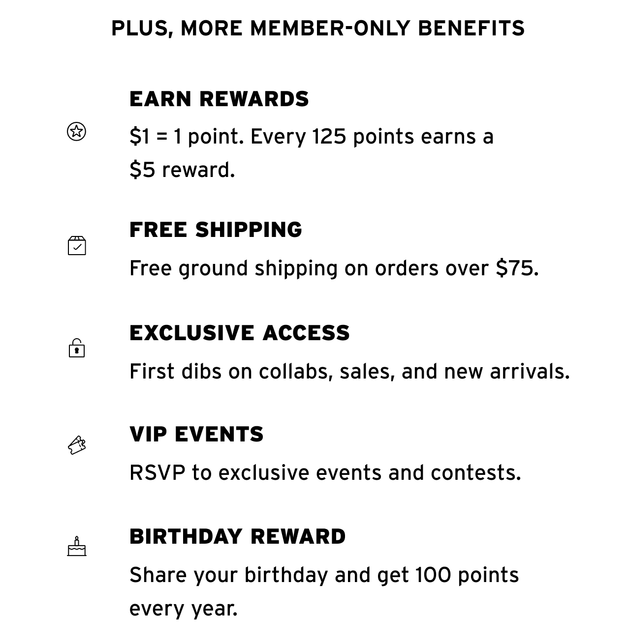 MORE MEMBER-ONLY BENEFITS