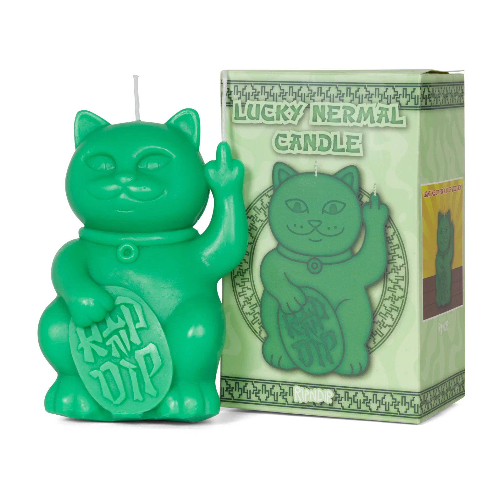 Image of Lucky Nermal Candle (Green)