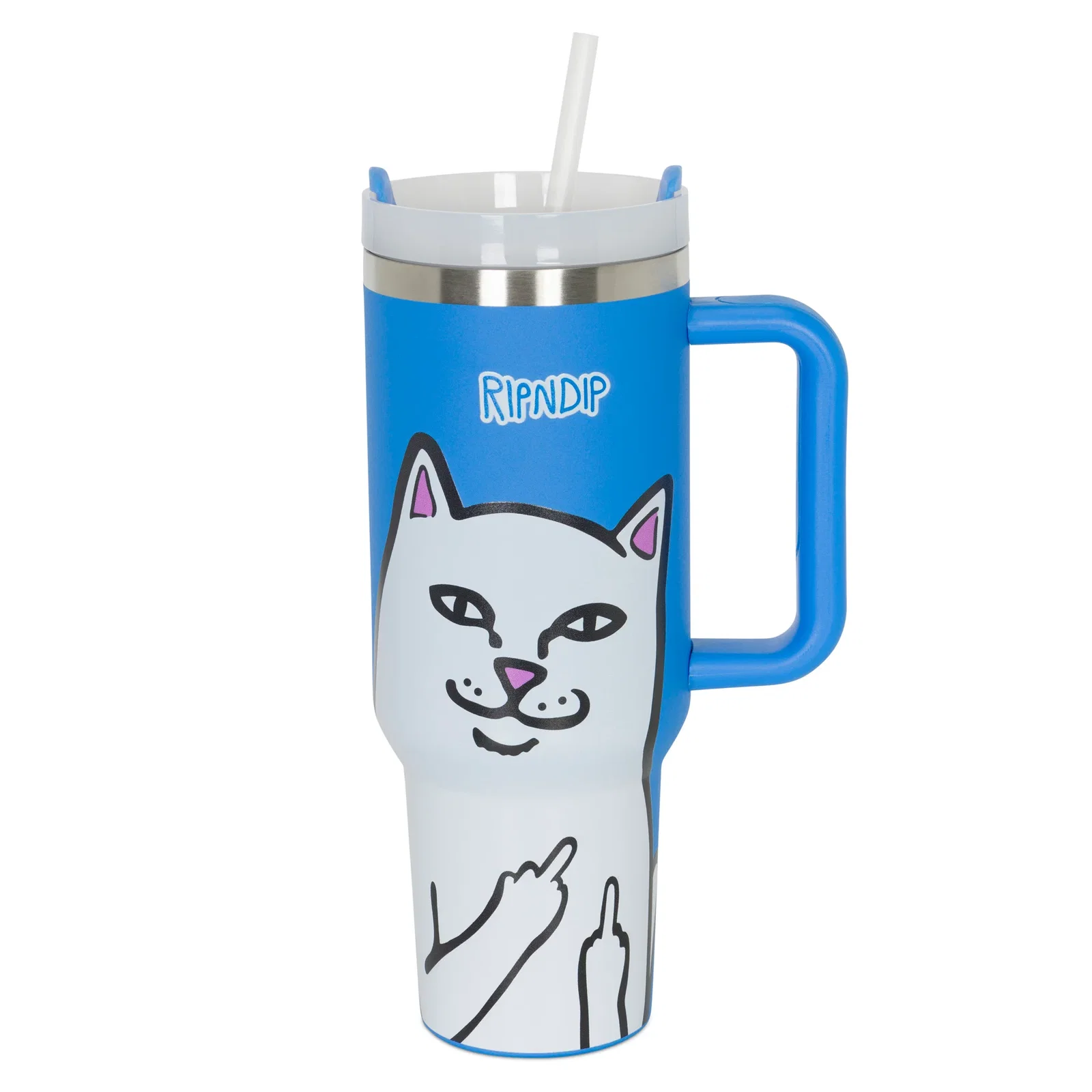 Image of Lord Nermal Big Ol Cup Tumbler (Blue)