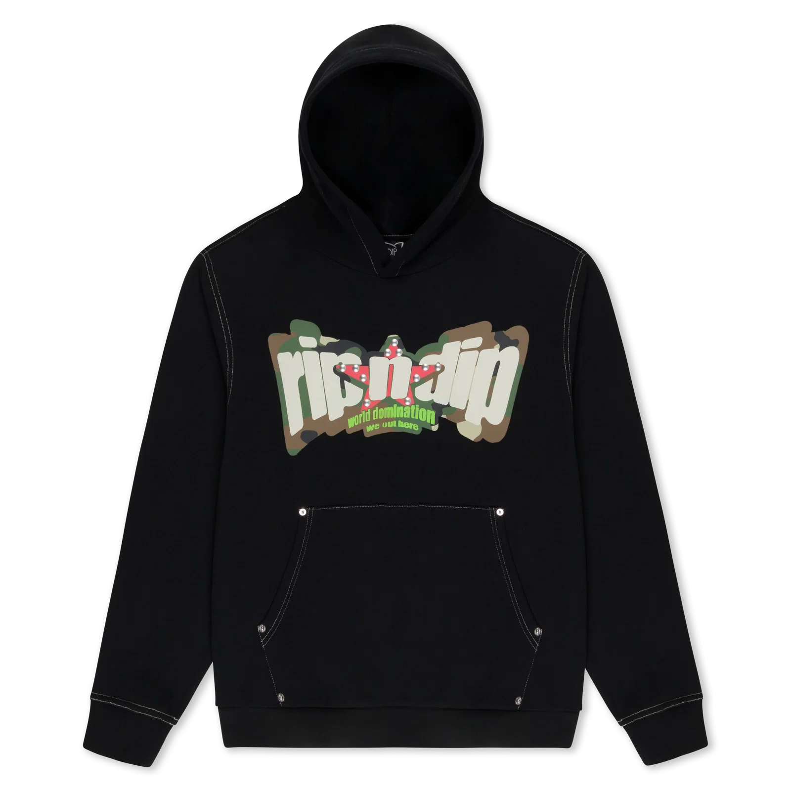 Image of World Domination Hoodie (Black)