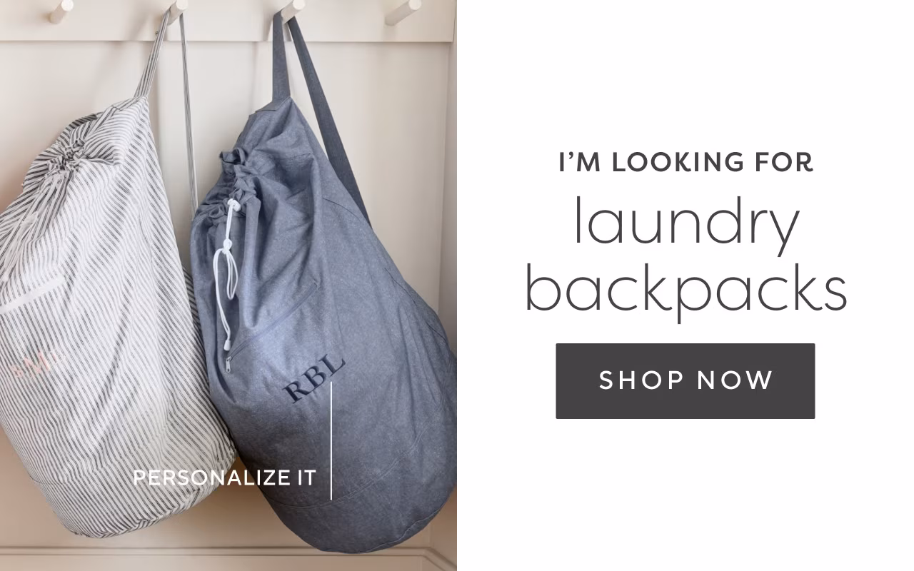 I'm looking for laundry backpacks
