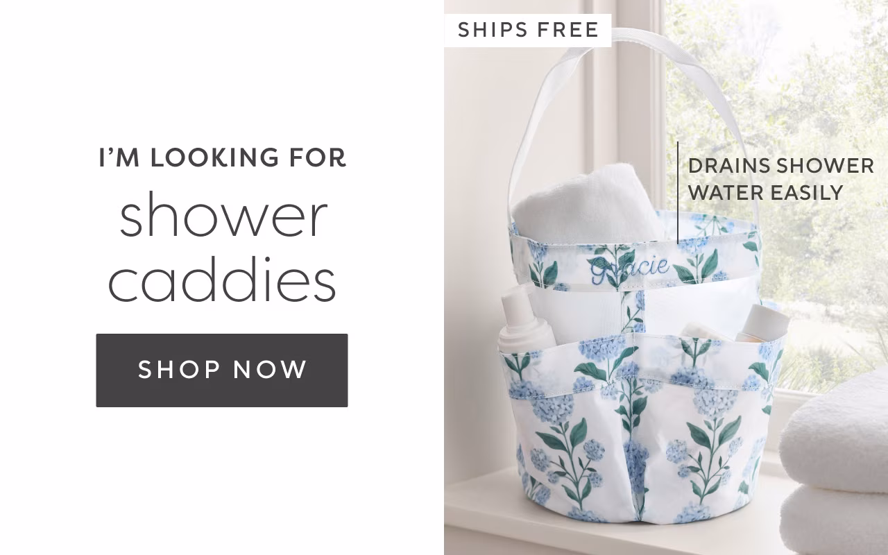 I'm looking for shower caddies