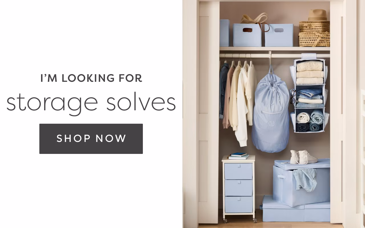 I'm looking for storage solves