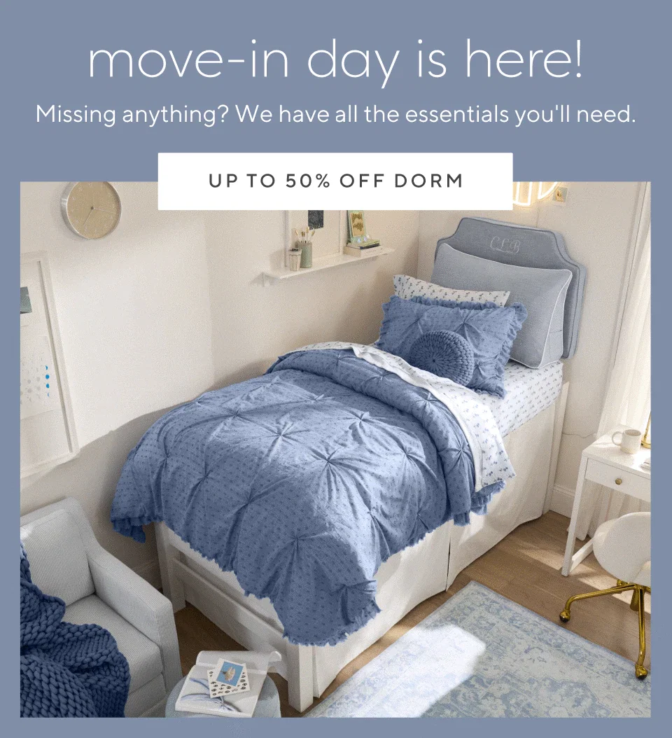 Move-in day is here!