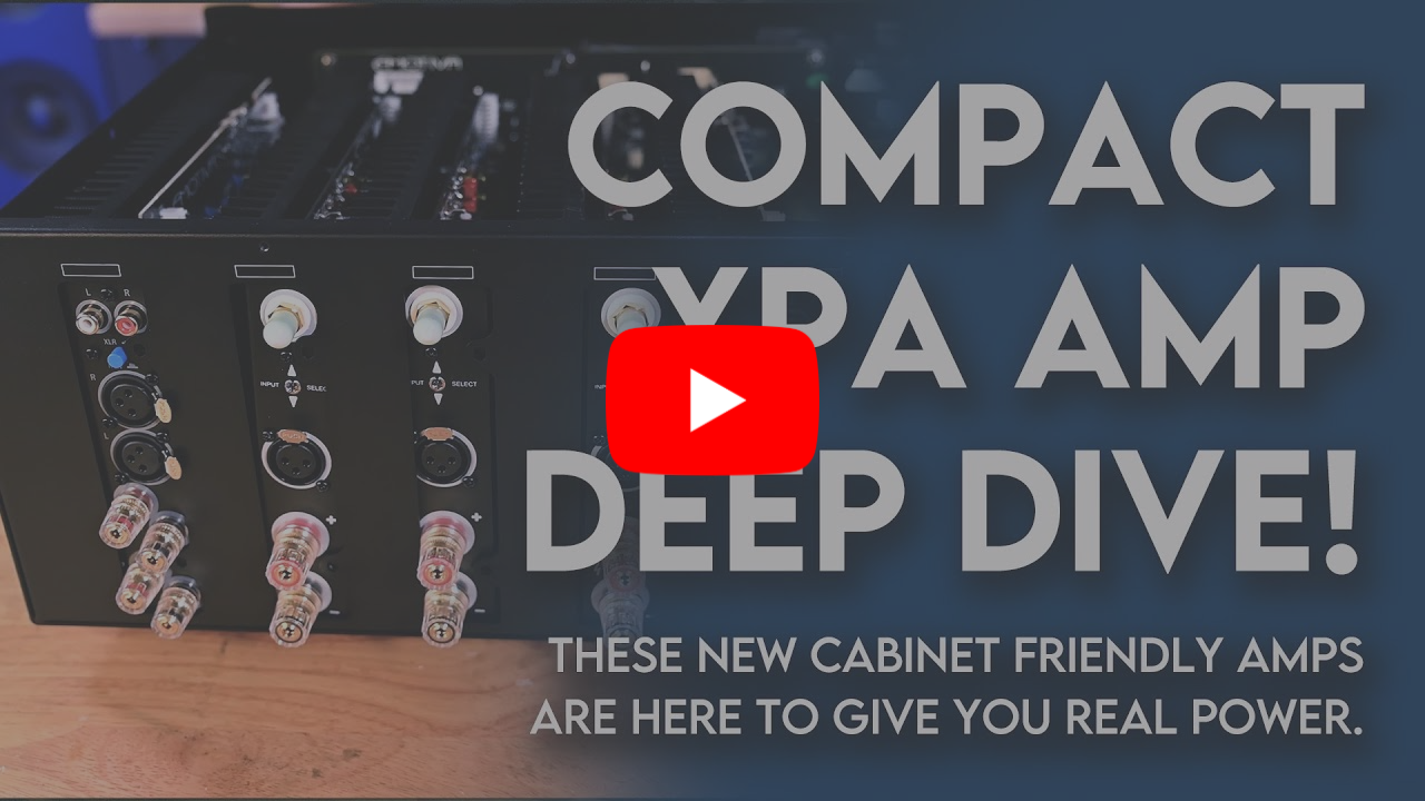  Watch "XPAC Amplifiers Unleashed: Compact Size, Uncompromised Power!" on Youtube