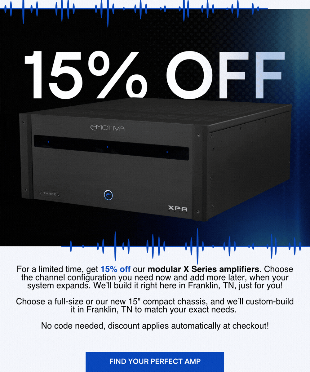 Shop 15% off XPA amplifiers