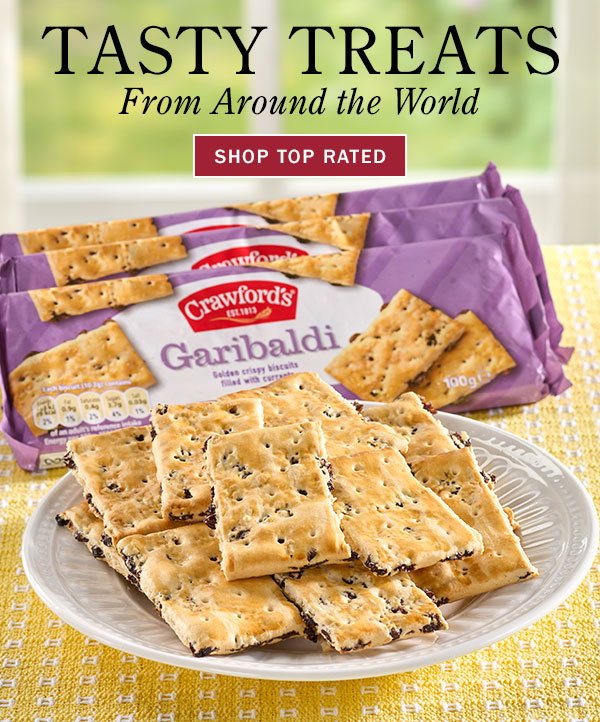 Tasty Treats From Around the World. Shop Top Rated. Garibaldi Currant Biscuits
