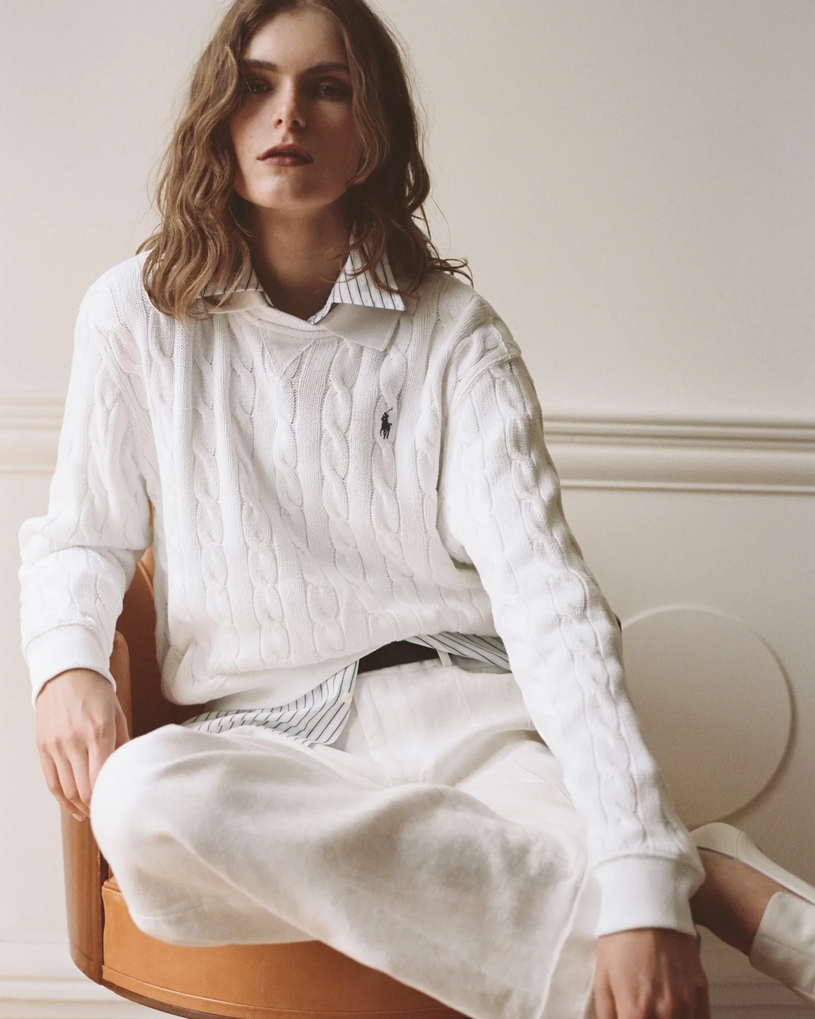 ANNA wears POLO RALPH LAUREN