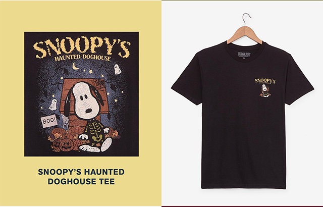 Snoopy's Haunted Doghouse Tee
