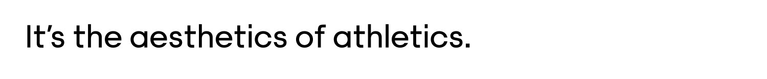 AESTHETICS
