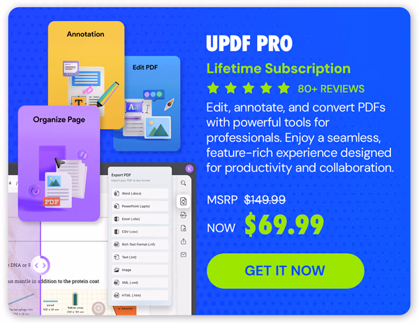 UPDF Pro: Lifetime Subscription