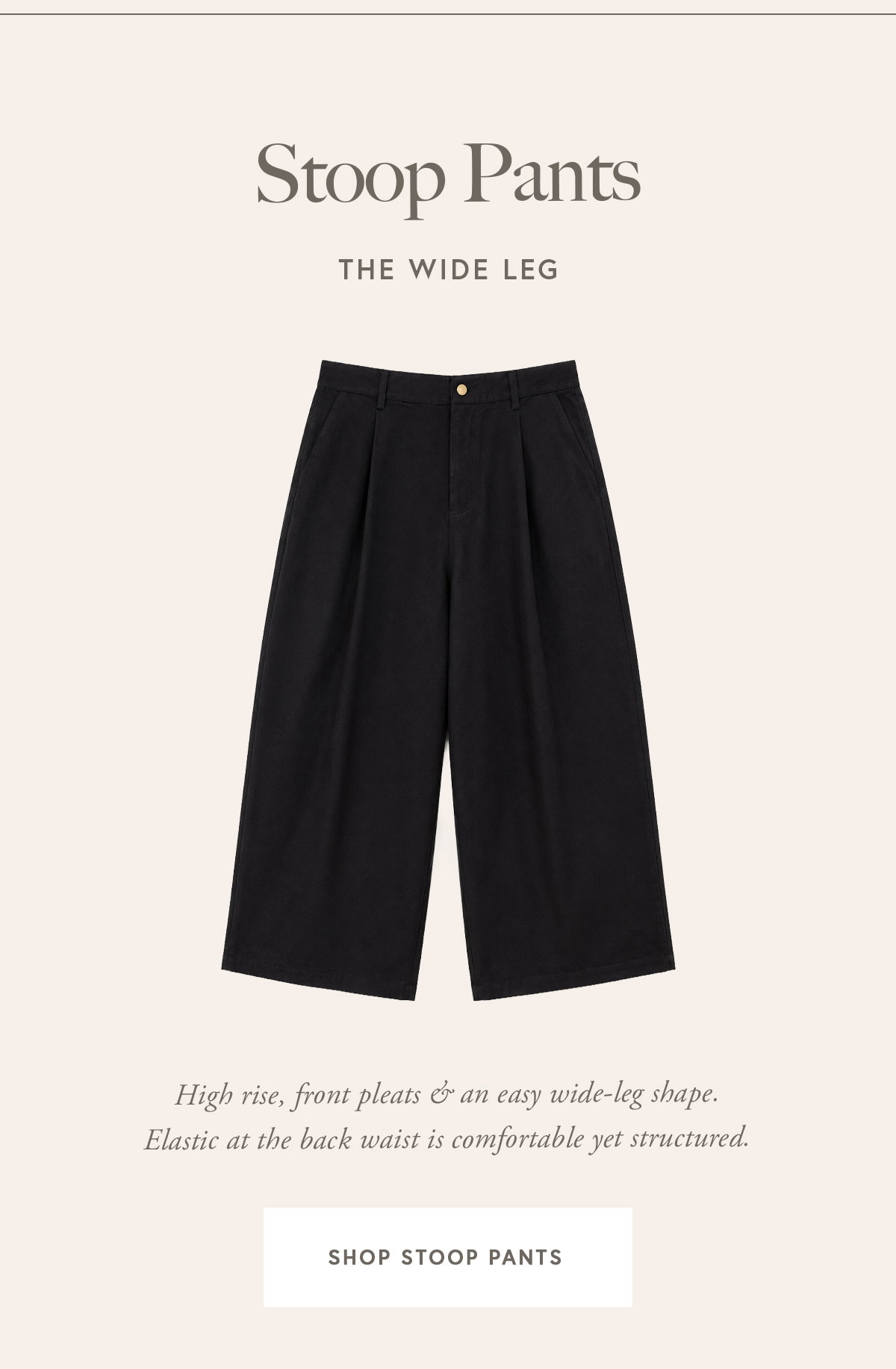 Stoop Pants