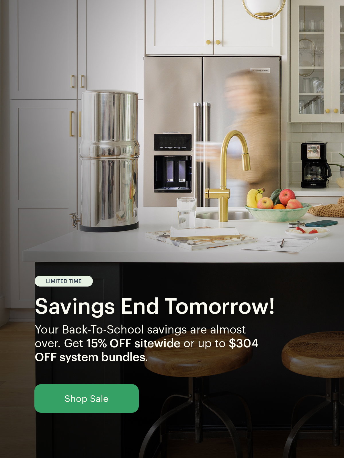 Saving End Tomorrow!