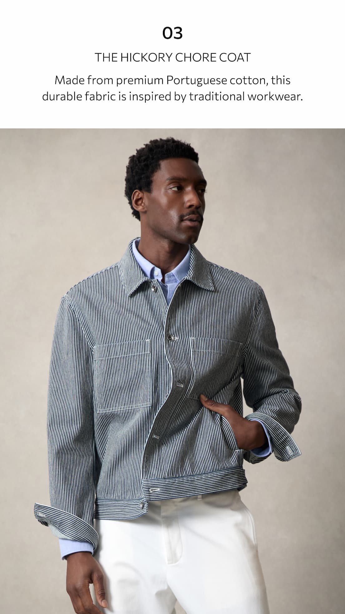 SHOP THE HICKORY CHORE COAT