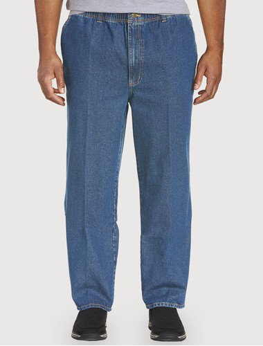 Full-Elastic Waist Jeans