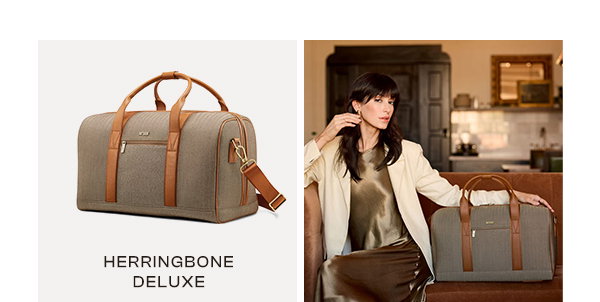 Herringbone Deluxe Weekend Duffel