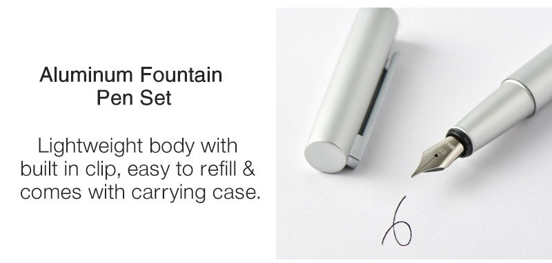 Shop Aluminum Fountain Pen Set