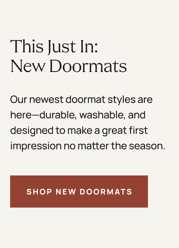 Shop New Doormats 