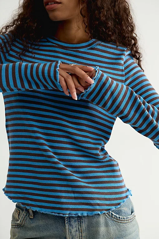 We The Free Easy Does It Striped Tee