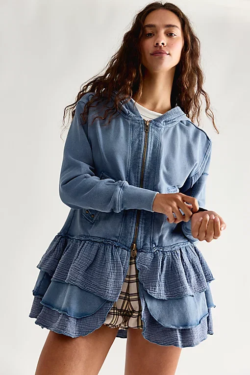 Piece Of Cake Zip Up Cardi